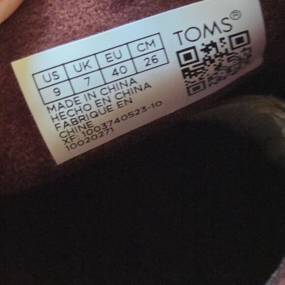 Toms Boots Womens 9 Sutton Chestnut Brown Suede Wedge Comfort Ankle Booties - Picture 7 of 8